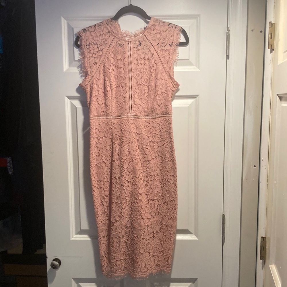 Bardot lace dress Size small